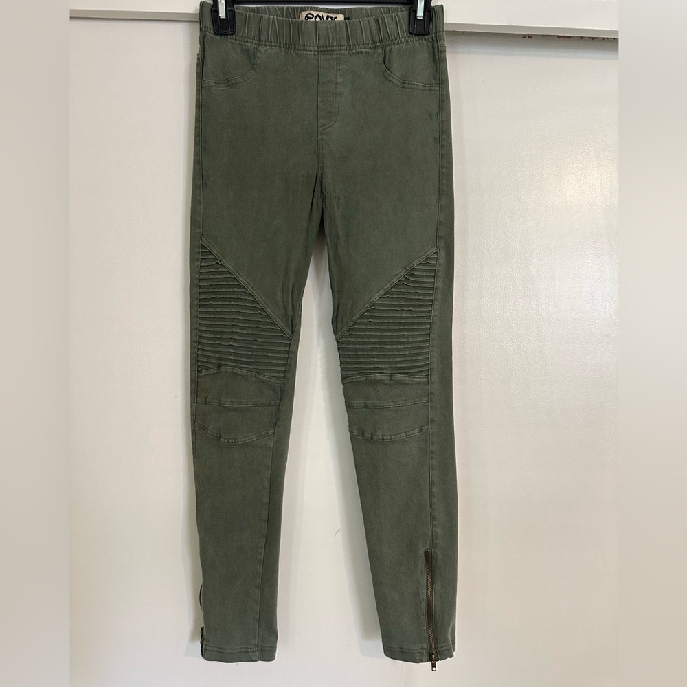 Envy Medium Green Skinny Jeans